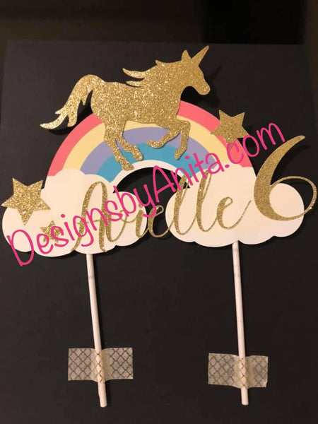 Unicorn Birthday Cupcake Toppers | Hobby Lobby | 1517069